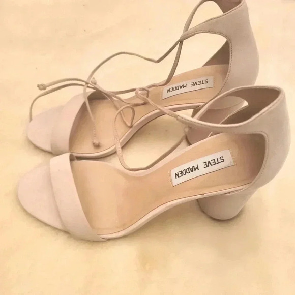 Steve Madden Neutral Heel Sandal - Picture 2 of 7
